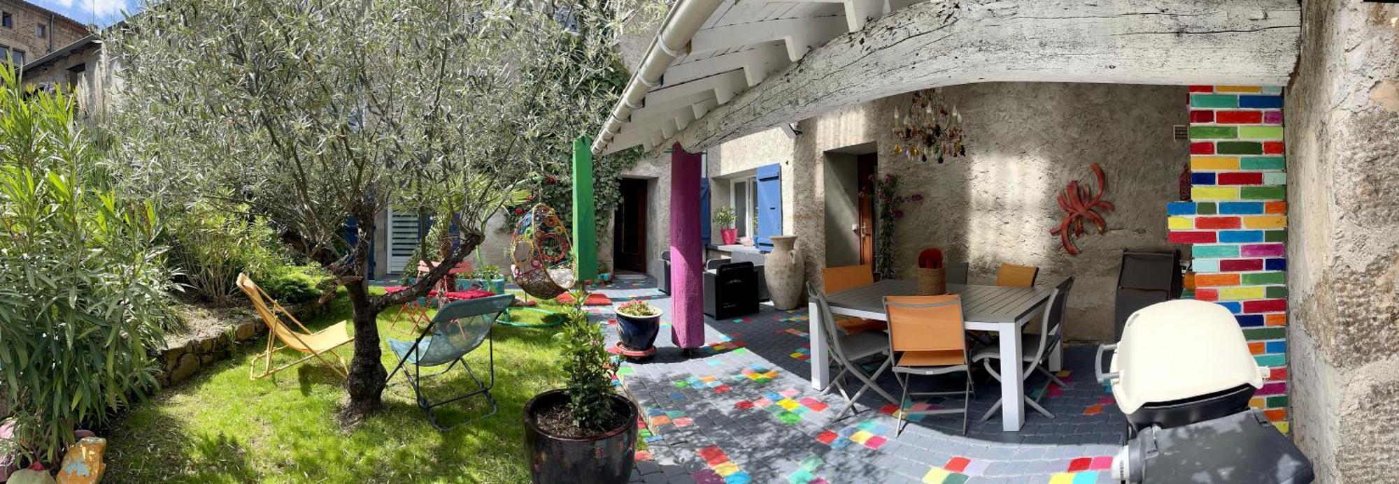 Art De Vivre En Couleurs Lejlighed Malleval Eksteriør billede